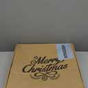 26 Inch Christmas Wreath for Front Door, Artificial Gold Wreath with Metallic Leaf & Glittered Berries, Norfolk Pine & Pinecones, for Indoor Outdoor Wall Windows Modern Home Holiday Decor