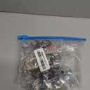 20 Pcs Beadable Bookmarks DIY Metal Blank Bar Bookmark for Beads Modern Bead Craft Jewelry Pendant Charm Gift for Book Lovers Student Teacher Office Supplies (Multi Color)