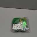 Labrostar 132Pcs St. Patricks Day Accessories Party Favors Shamrock Glasses Necklaces Green Gold Coins Tattoos for Irish St Patrick's Day Decorations Supplies