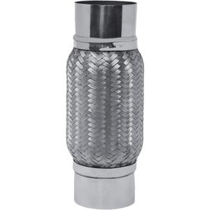 RP Remarkable Power, RK7556 Exhaust Flex Pipe 3.5" x 8" Heavy Duty Stainless Steel 12"OL replacement