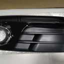 GearUp 1 Pair Front Driving Fog Light Bezel Cover for Audi Q5 2013-2016 Replaces 8R0807682J, 8R0807681M