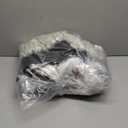 PupProtector Waterproof Throw Blanket for Dogs and Cats, Pet Blanket Cover for Couches, Sofas, Beds, Car Seats, Furniture, Calming Soft Faux Fur, White with Brown Accents, Original (60" L x 50" W)