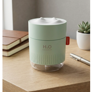500ml Mist Humidifiers, Waterless Auto-Off Quiet Air Humidifier with Night Light, with 10~16 Working Hours for Home Office Baby Bedroom