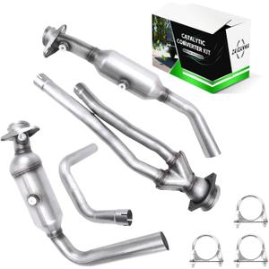 Rear Catalytic Converter Compatible with 2015 2016 2017 2018 2019 Ford Transit 150 250 350 V6 3.7L, Direct-fit(EPA Compliant)