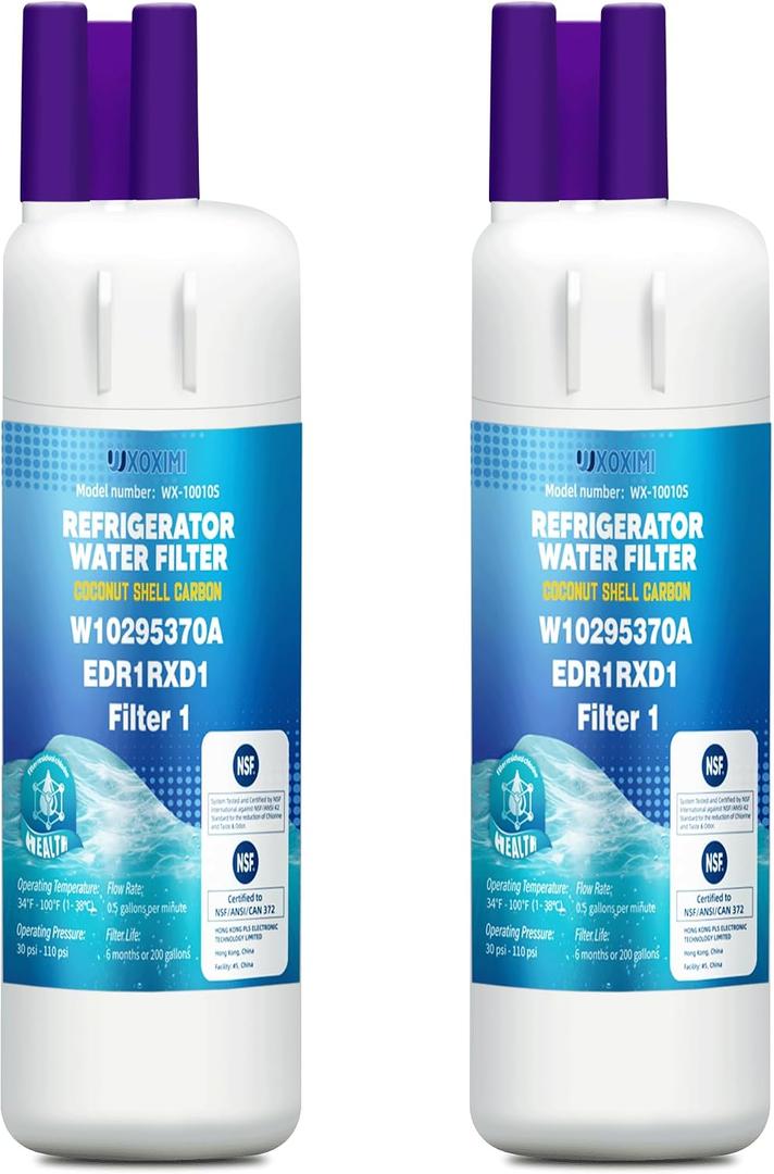 Everydrop Filter 1 Replacement for Whirlpool EDR1RXD1 W10295370A Water Filter