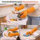 Trash Bag Dispenser with Front Opening, Stackable Garbage Bag Holder for Kitchen & Home, Fits 1 Gallon Bags, Includes Reusable Gloves, Adhesive Anti-Slip Pads & 15 Trash Bags–Large Organizer