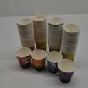 Maxcheck 100 Pcs 9 oz hero Cups Disposable Party Supplies Paper Colorful Fun Drinking Cups Birthday Party Favor Decorations