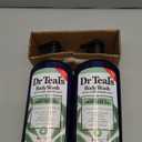 Dr Teal's Body Wash with Pure Epsom Salt, Cannabis Sativa Hemp Seed Oil, 24 fl oz (Pack of 4)