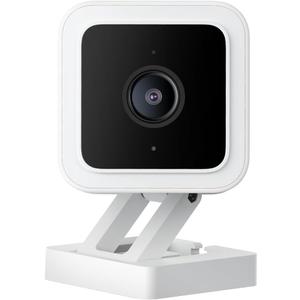 WYZE Cam v3, 1080P HD WiFi Wired Indoor/Outdoor Home Security Camera, Pet/Baby Monitor, Color Night Vision, 2-Way Audio, MicroSD Card Slot, Compatible with Alexa & Google - White
