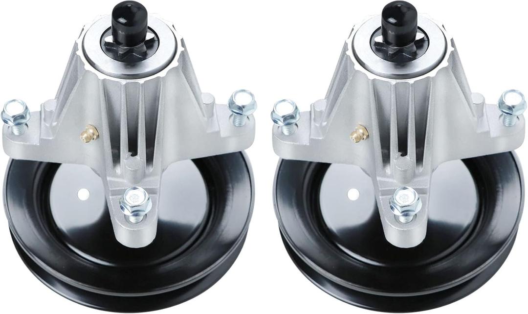 918-04822 Spindle Assembly Compatible with 42" Decks Cub Cadet/MTD/Troy-Bilt LTX1040 LTX1042 LTX1045 RZT-42, 618-04822, 918-04822B, 918-04950, 918-04889, with Mounting Bolts (2PCS)