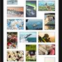18x30 Picture Frame 4x6 Collage Picture Frame Displays Eighteen 4x6 inch Photos Collage Wall Decor Wall Hanging Black