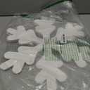 Whaline 15.7 in Christmas Snowflake Cake Stand White Winter Snowflake Acrylic Dessert Display Holder Tray for Xmas Holiday Birthday Party Decoration