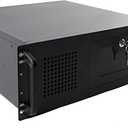 4U Wall Mount Network Cabinet, Server Rack Cabinet Enclosure, Lockable Door and Side Panels Black,7 x 3.5 HDD Drive Bays with 80 mm Fan,SL-450A for 19 IT Equipment,A/V Devices