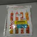 Winlyn 32 Sets Fall Crafts Kits DIY Fall Bookmarks Decorations Art Sets Maple Leaves Smile Face Owl Turkey Pumpkins Foam Stickers Arts and Crafts for Kids Thanksgiving Halloween Classroom Activities