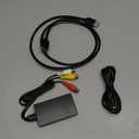 Tengchi RCA to HDMI Converter, Composite to HDMI Adapter Support 1080P PAL/NTSC Compatible with PS one, PS2, PS3, STB, Xbox, VHS, VCR, Blue-Ray DVD Players