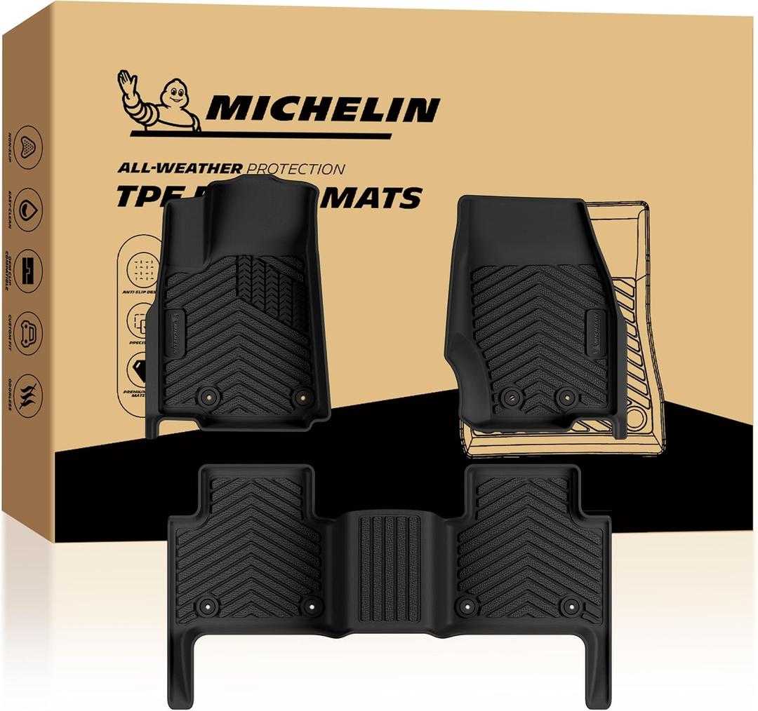 Michelin Vehicle Mats for 2022-2026 Jeep Grand Cherokee WL (3 Piece)