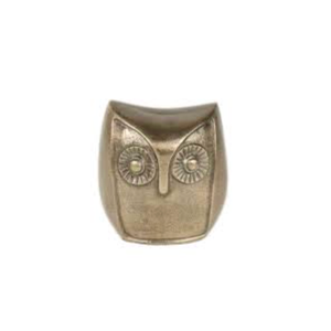 Antique Golden Owl 4x3
