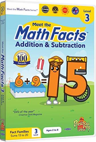 Meet the Math Facts Addition & Subtraction - Level 3 DVD