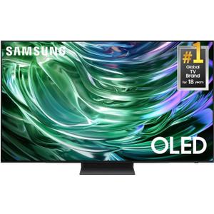 Samsung 55-Inch Class OLED 4K S90D Series HDR+ Smart TV w/Dolby Atmos, Object Tracking Sound Lite, Motion Xcelerator, Real Depth Enhancer, 4K AI Upscaling, Alexa Built-in (QN55S90D, 2024 Model)