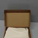 meekoo 16 Pack Blank Canvas Pouch Zipper Cosmetic Bag Bulk Plain Makeup Pouch Purse Sublimation DIY Craft Multipurpose Travel Toiletry Bag for Makeup Cosmetic Stationary Storage(M,Beige)