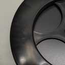 VAEHOLD Lazy Susan Stainless Steel Spice Rack Turntable for Pantry Cabinet - Decorative Trays Storage Containers Organizer for Kitchen Cabinet, Snacks, Bathroom (7 1/2 inches) (7 1/2'' Black)