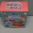 TOY Life Wooden Puzzles for Toddlers 2-4, Sea Animals Puzzles for Toddlers 1-3, Wood Puzzles Educational Montessori Toys Gifts for 1 2 3 Year Old, Baby Kids Learning Toy