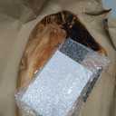 WELLAND Irregular Cedar Wood Sculpture 8.75" W x 1.75" D x 17.75" H Natural Edge Tabletop Statues, Handmade Ornaments, Decor for Living Room, Home Office, Bedroom,