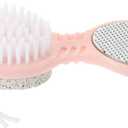 Healvian 4-in-1 Pedicure Tool with Pumice Stone and Foot Brush for Dead Skin Removal and Callus Care Multi-Functional Pedi File for Smooth Feet and Home Spa Use