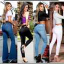 Colombian Jeans for Women Butt Lift Butt Lifting Jeans Women Black Pantalones Colombianos para Mujer Levanta Cola Negro (Black)
