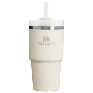 Stanley Quencher H2.0 Tumbler with Straw 20 oz | Flowstate 3-Position Lid | Cup Holder Compatible for Travel | Insulated Stainless Steel Cup | BPA-Free | Cream 2.0