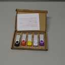 Aiibe 5 Pack 64GB USB Flash Drive 64 GB Flash Drives Thumb Drive Swivel USB Stick USB 2.0 Pen Drive (64G, 5 Mixed Colors: Black Red Yellow White Purple)