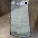 Heating Pad for Back & Period Cramps, Heating Pad for Neck and Shoulders and Back, Knee, Arms, Electric Heating Pads Christmas Birthday Gifts for Women, Men, Mom, Dad (12x24 Inch, Green)