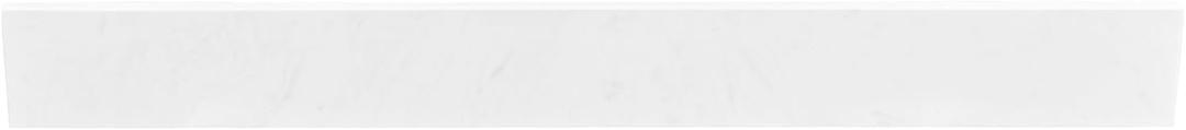 48 in. W x 4 in. H Engineered Stone Backsplash for Bathroom Vanity Sink Top in Ariston White