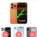 Watercolor Christmas Tree Phone Case Compatible with iPhone 17 Pro Max, Aesthetic Christmas Phone Case for iPhone 17 Pro Max