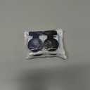 2 x Waterproof Holder Compatible with AirTag for Kids (2 Pack), Hidden Case with Pin, GPS Tracker Clip Compatible with Apple Air Tag, Suitable for Toddlers, Children, Elderly, Clothing, Backpack, Luggage (Black/Navy Blue)