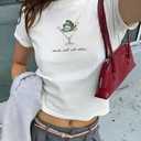 Leprechaun Martini Cocktail St Patrick's Day Womens TShirt, M