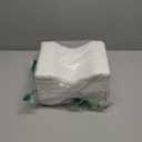 5 STARS UNITED Knee Pillow for Side Sleepers - Hip Pain Relief, Memory Foam Leg Cushion for Side Sleeping - Between Legs Pillow for Sciatica & Lower Back Pain, White (Standard)