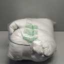 Goose Down Bed Pillows Queen Size Set of 2 (White), Hotel Collection Pillows for Sleeping, Gusseted Pillow for Side, Back, or Stomach Sleepers, 20" x 30"