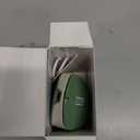 hunart H6 49g Wireless Mouse, Bluetooth & 2.4GHz Rechargeable Mouse, Lightweight Silent Ergonomic Mouse with USB-C Charging, Portable Right-Hand Office Mouse for Laptop, PC, MacBook, Tablet - Green