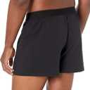 Amazon Essentials Cotton Jersey Boxers - Men's Underwear, Available in Big & Tall, Pack of 5 (XX-Large Big, Black)