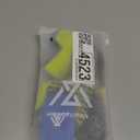 Coolmax Compression Running No Show Ankle Sock AntiBlister Athletic Cushioned Support gym Socks (Medium, Red-dark Blue-green)