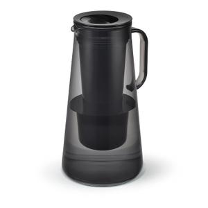 LifeStraw Home Water Filter Pitcher, 7-Cup, Obsidian, BPA Free Designed for Everyday Protection Against Bacteria, parasites, microplastics, Lead, Mercury, PFAS, and a Variety of Chemicals