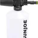 Sun Joe SPX-FC26 26-Oz Adjustable Snow Foamer Cannon w/Adapters , Black