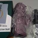 Trideer Exercise Ball Yoga Ball,Office Seating & Balance Ball Chair, Stability Ball for Pilates, Physical Therapy,Core Training & Balance Improvement & Stretching (M(19-22ines/48-55cm), Rosy Morning Glow)