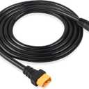 GINTOOYUN DC 8mm to XT60 Power Cable, 5Ft DC7909 7.9mm x 5.5mm Female to XT-60 Male Adapter Cord for for Solar Panels Portable Power Station 14AWG 1.5m