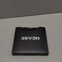 OCASE for iPhone 17 Crossbody Wallet Case - Stylish PU Leather Handbag Phone Purse with Zipper Closure, Card Slots & RFID Blocking - Wrist Strap, Lanyard, Kickstand - Diamond Check Black