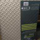 ProsourceFit Exercise Puzzle Mat 1/2-inch, EVA Interlocking Foam Floor Tiles for Home Gym, Workout Equipment, Kids Play Areas, Beige, 48 SQ FT - 12 Tiles