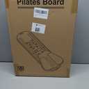 Pilates Board - Pilates Reformer Set, 6 in 1 Pilates Boards for Home Workout, Portable and Foldable Pilates Reformers, Multifunctional Reformer Pilates Machine, Pilates Board for Women (Black)