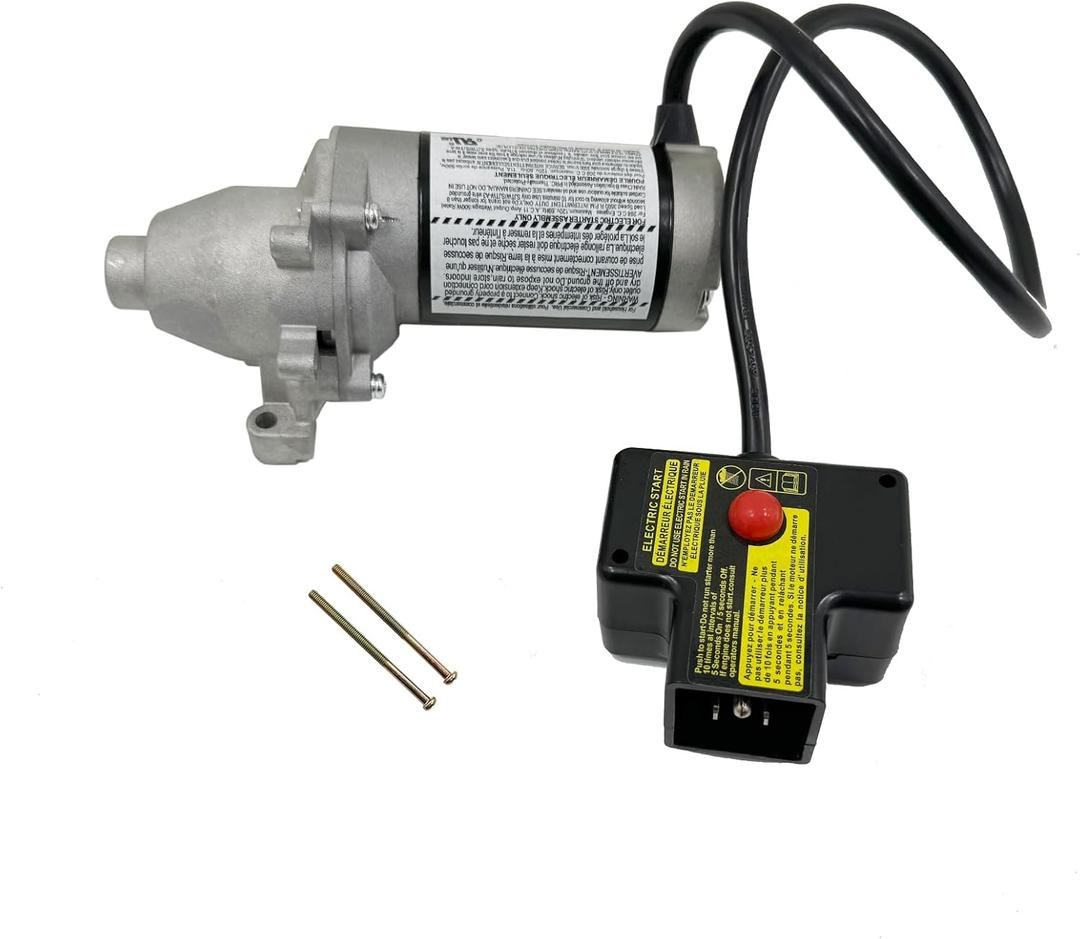 951-10645A 951-10645B 751-10645 Electric Starter Motor JQ170 for Troy-Bilt MTD Cub Cadet Craftsman Snowblower 751-10645A 751-10645B 951-10645B, 17T 120V 208cc