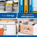 Labelife TZe-241 TZe241 TZe TZ Tape 18mm 0.7 Laminated White Replacement for Brother Label Maker Tape 18mm P Touch Label Tape 3/4 Inch for Brother PT-D400 PT-D410 PTD460BT PT-D610BT PT-D600, 4-Pack (Black on White)